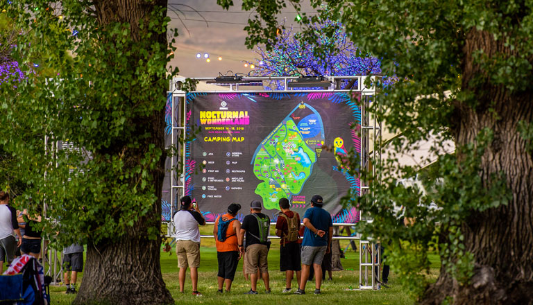 Camping Entry & Hours Header