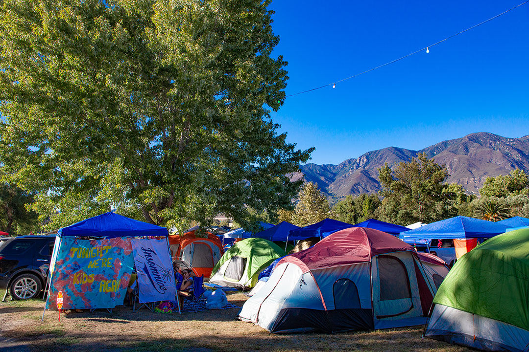 tent camping