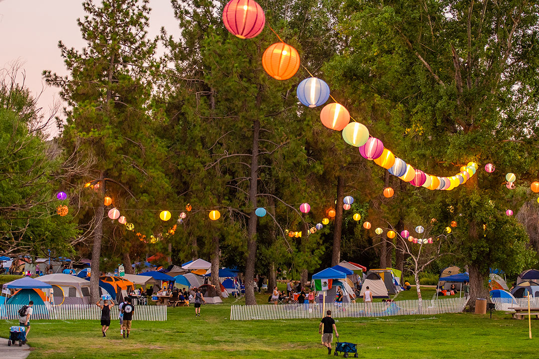 tent camping