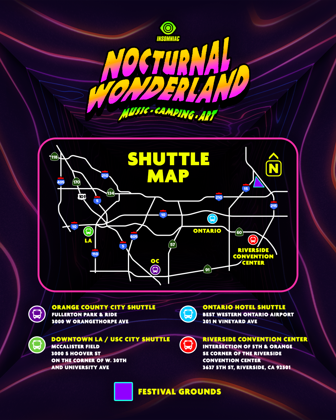 shuttle map