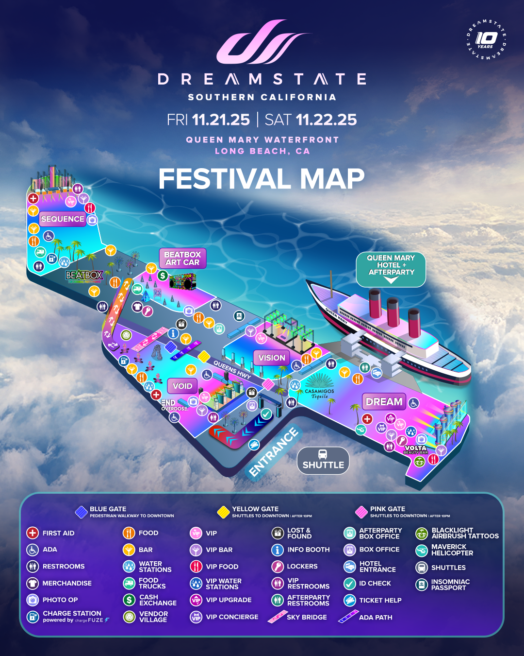 2025 Festival Map