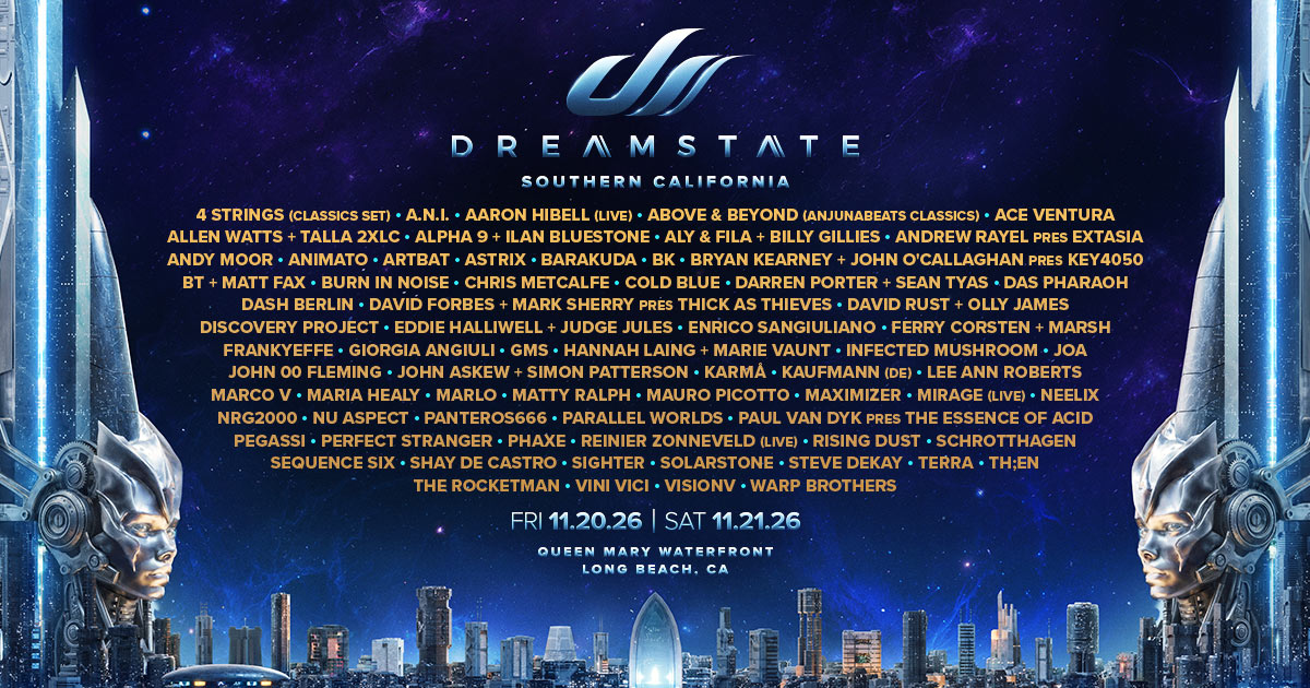Dreamstate SoCal 2026 flyer