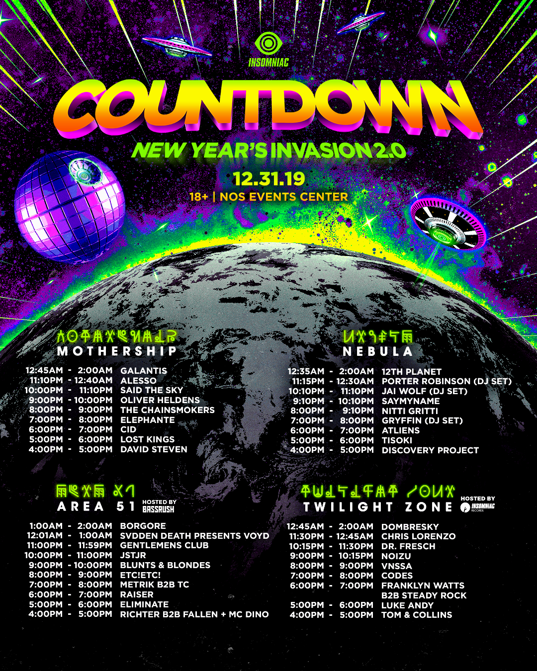 countdown insomniac 2021 tickets