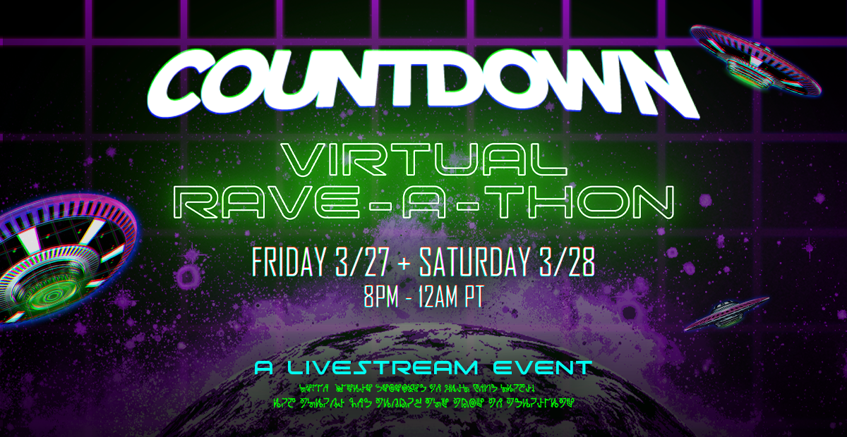 Virtual Rave A Thon Countdown Nye 2019