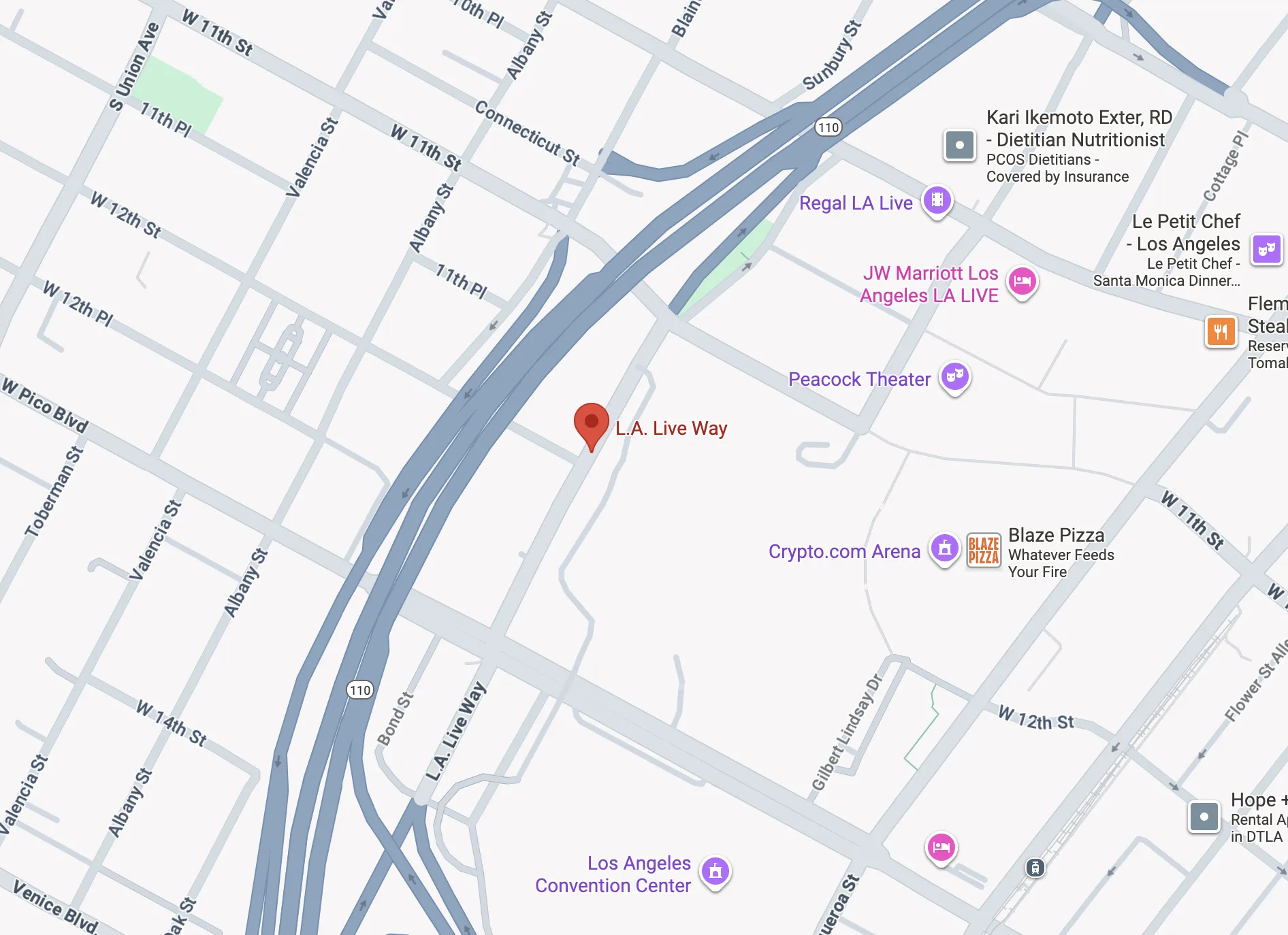 Countdown NYE Location