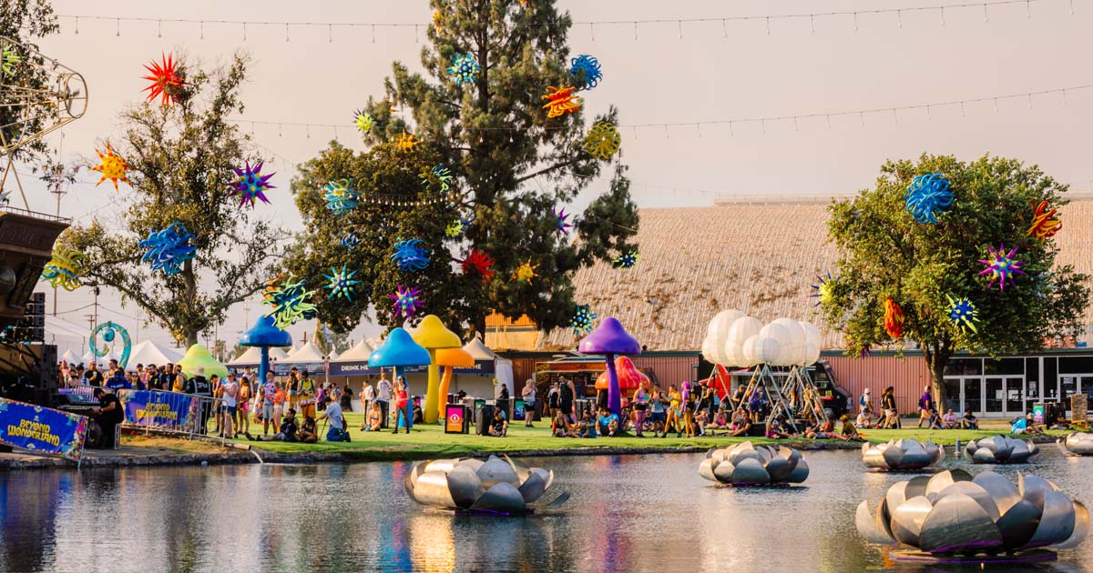 Festival Map Beyond Wonderland Chicago 2025