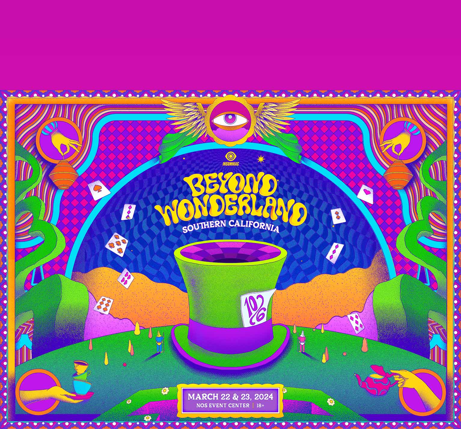 Beyond Wonderland SoCal March 22+23, 2024 NOS Events Center