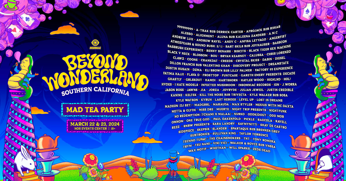 Beyond Wonderland SoCal March 22+23, 2024 NOS Events Center