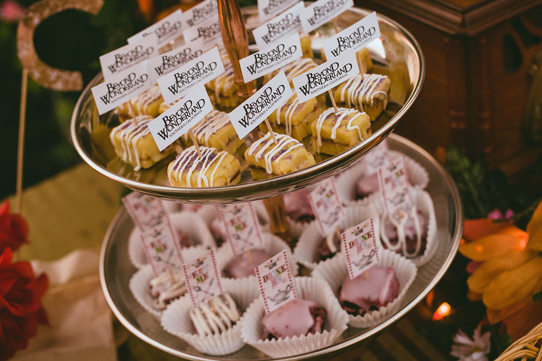 Join the Mad Hatter Tea Party and enjoy some complimentary pastries.