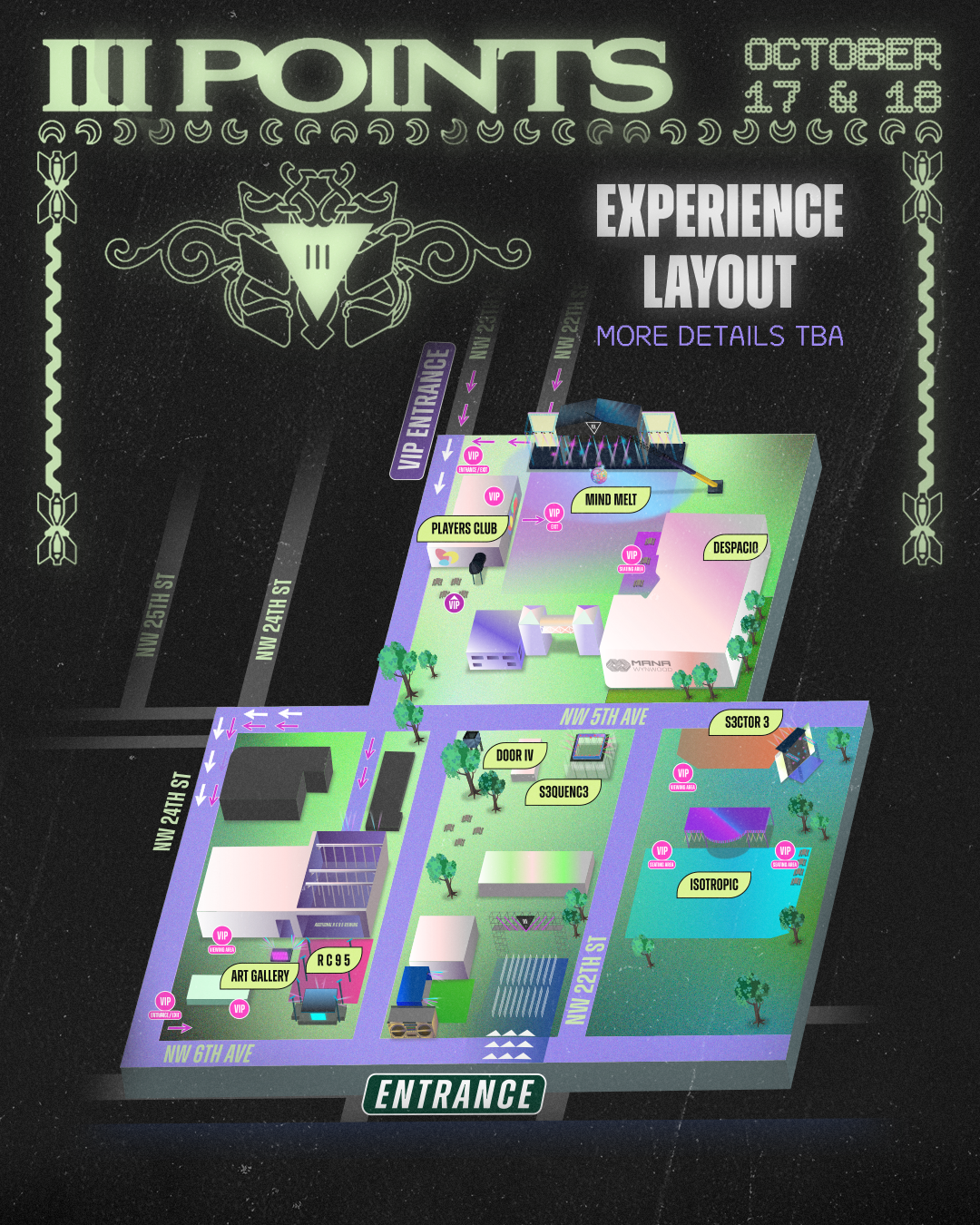 III Points 2025 Marketing Map