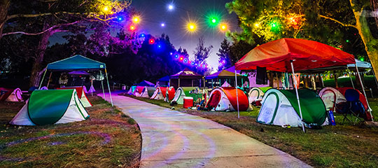 commemorative tents