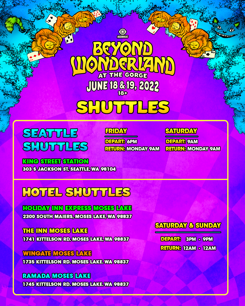 Beyond Wonderland Gorge 2022 Schedule - Joe Anderson Rumor