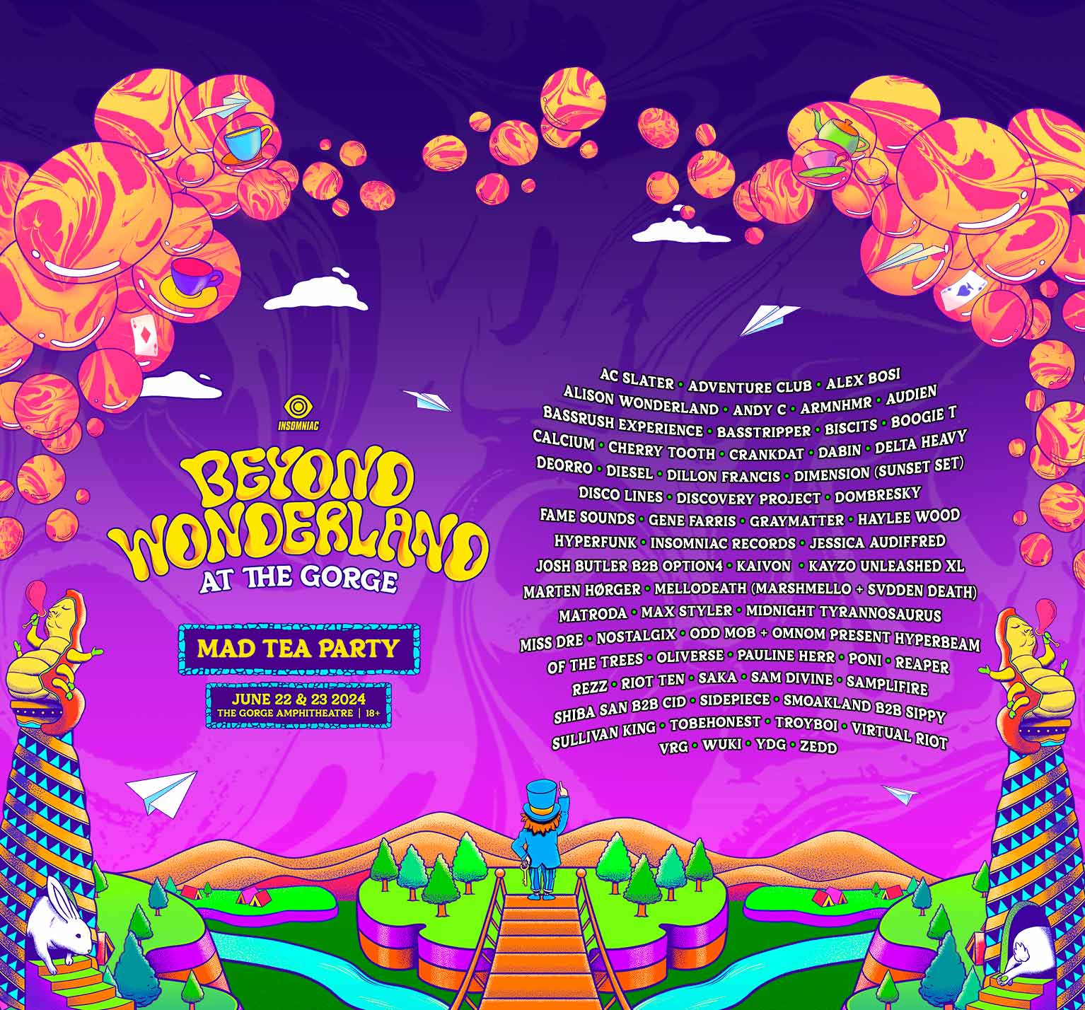 Stages – Beyond Wonderland at The Gorge 2024