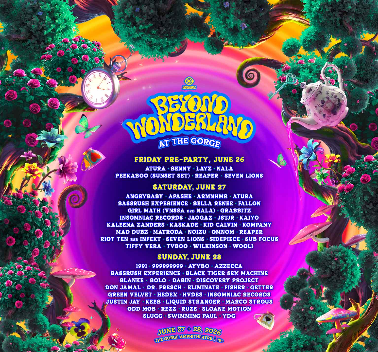 Beyond Wonderland at The Gorge