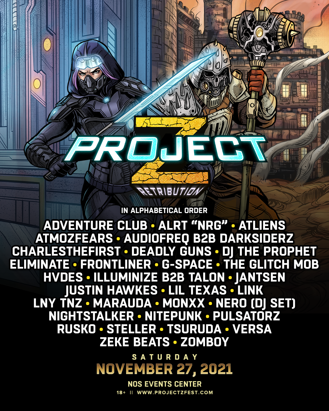 Project Z lineup