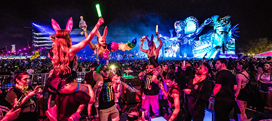 EDC Orlando SkyDeck at kineticFIELD