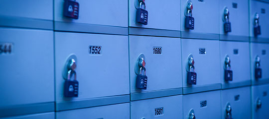 Rental Lockers at EDC