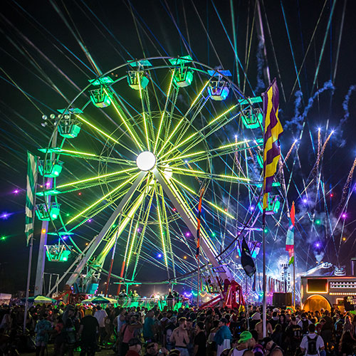 Ferris wheel at EDC Orlando