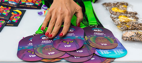 Commemorative VIP lanyards