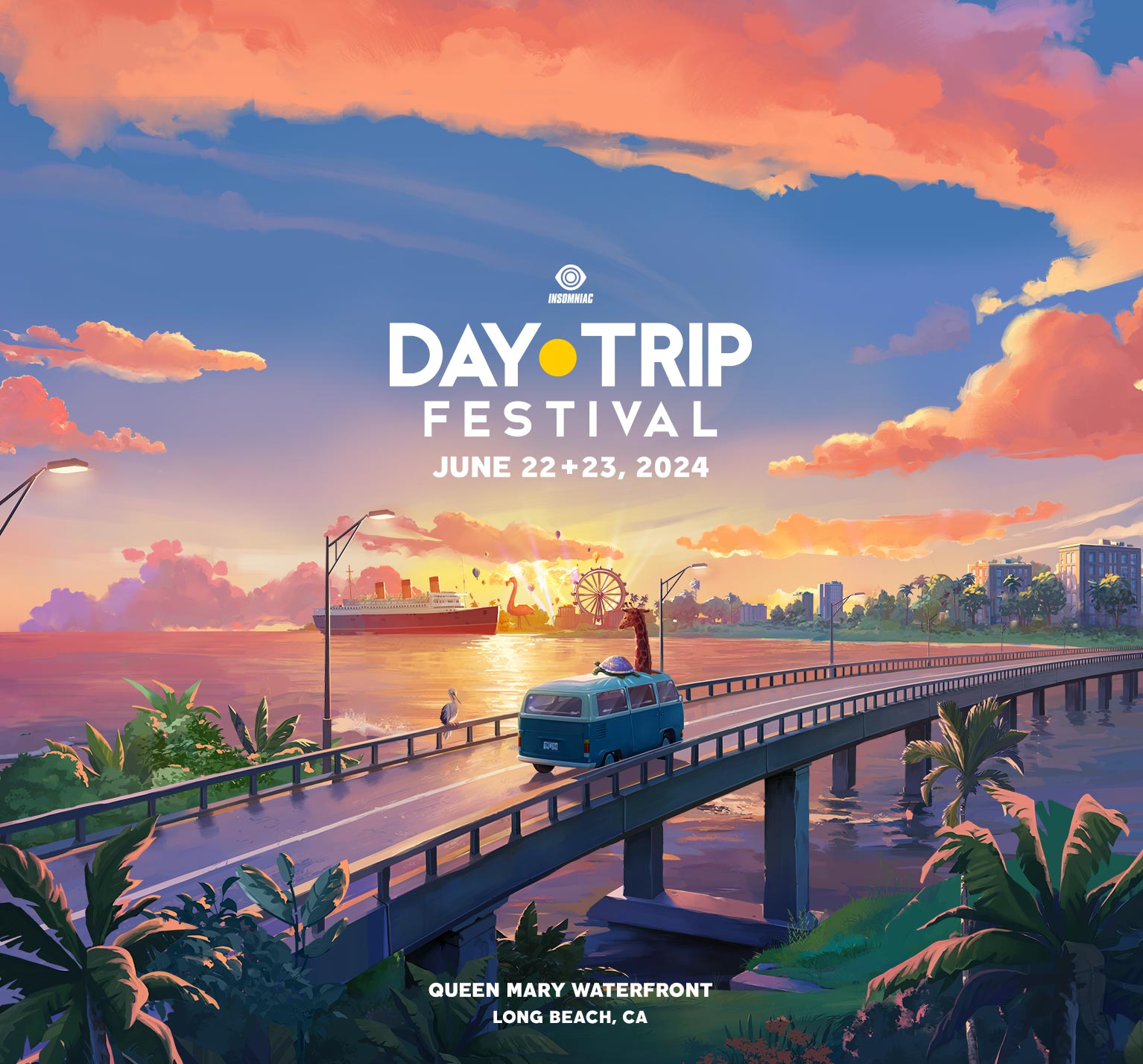 Day Trip Festival June 22+23, 2024 Queen Mary Waterfront