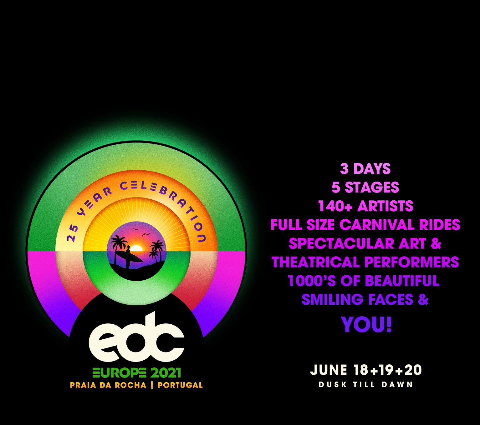 Edc Portugal 2021 Praia De Rocha Beach