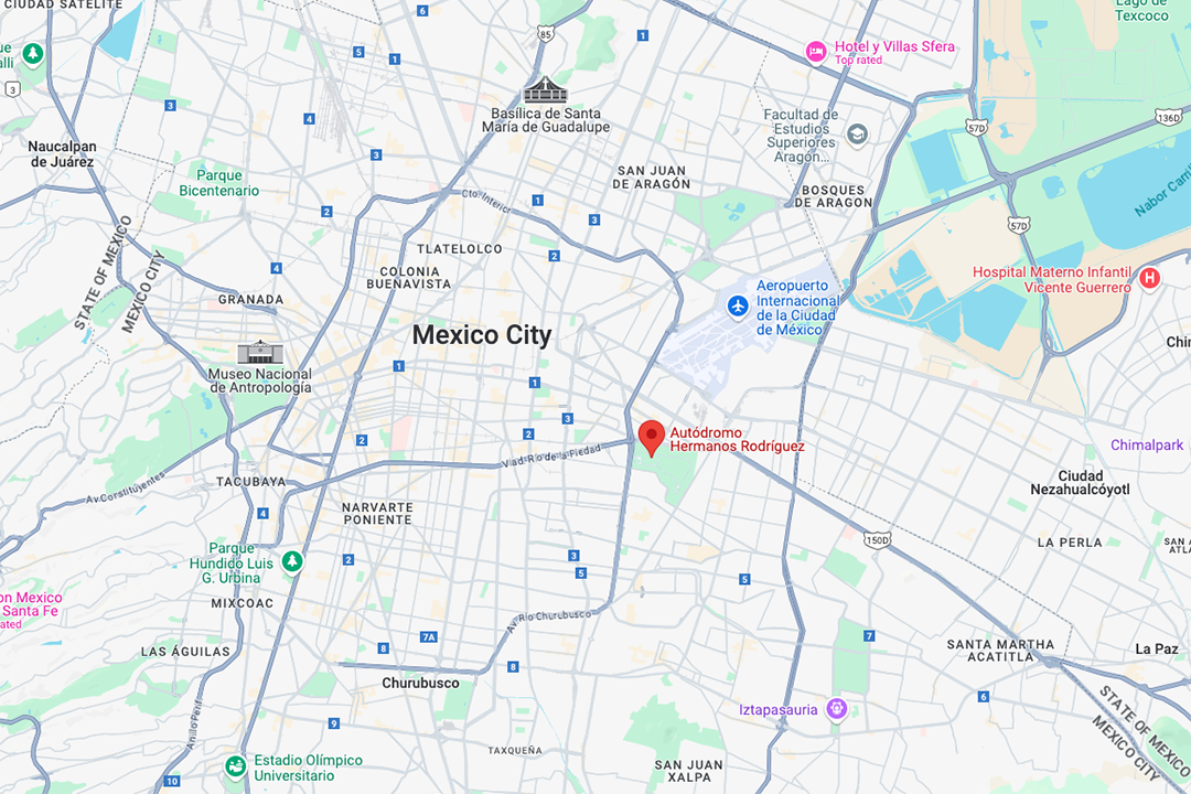 EDC Mexico Location on Map