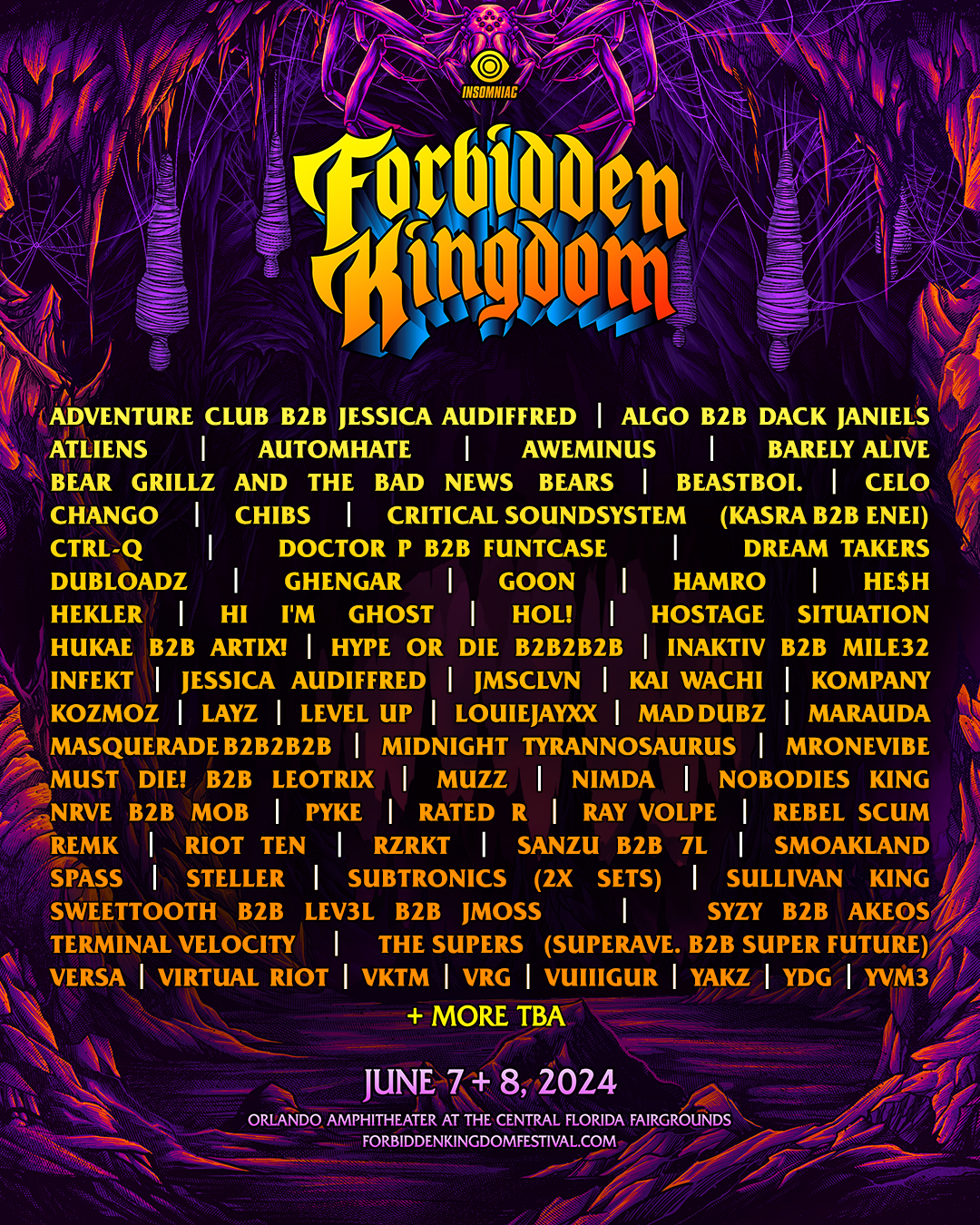 Forbidden Kingdom Lineup