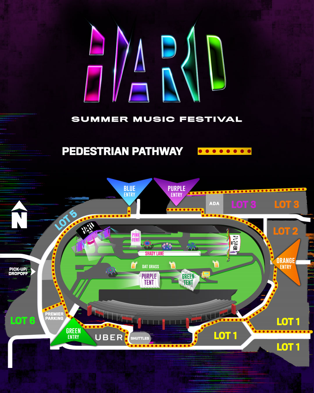 pedestrian pathway map