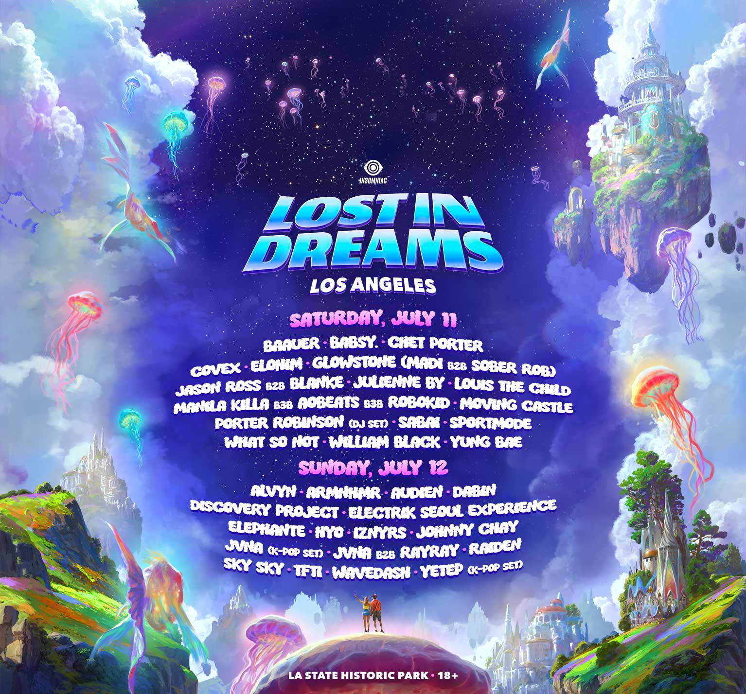 Lost in Dreams Festival | July 11+12, 2026 | LA State Historic Park