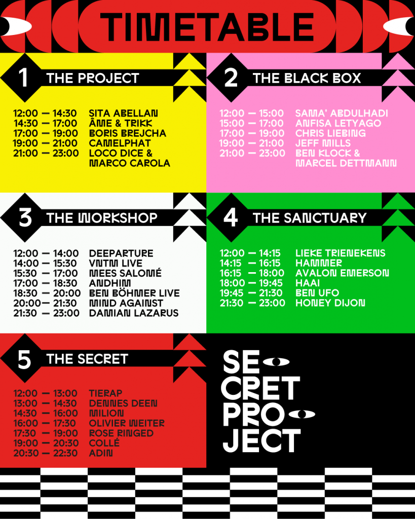 Set times