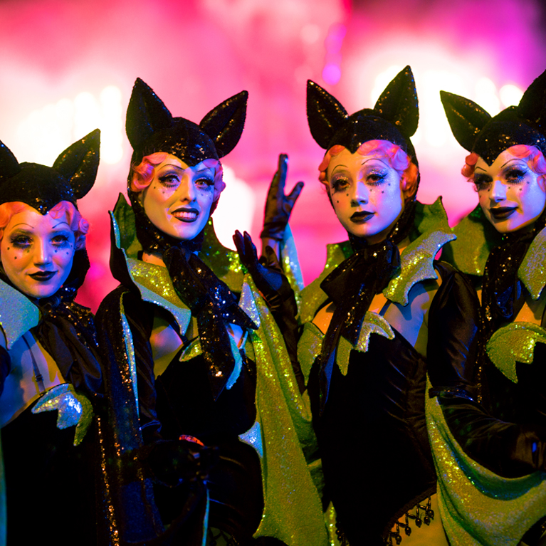 performers in cat ears
