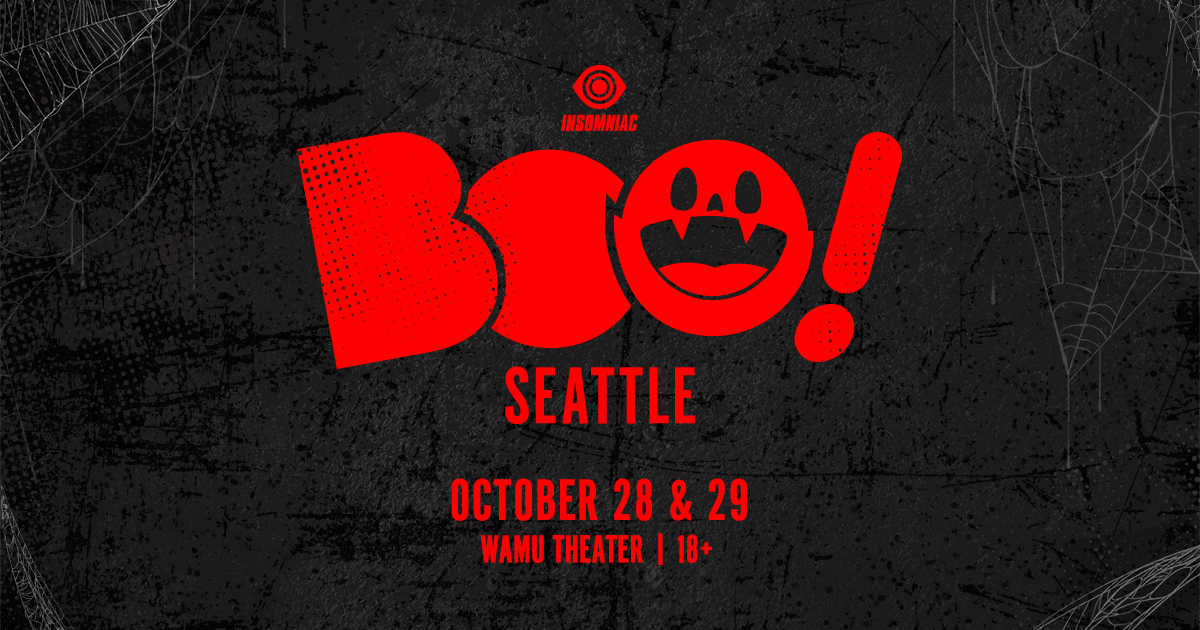BOO! Seattle October 28 + 29, 2022 WAMU Theater