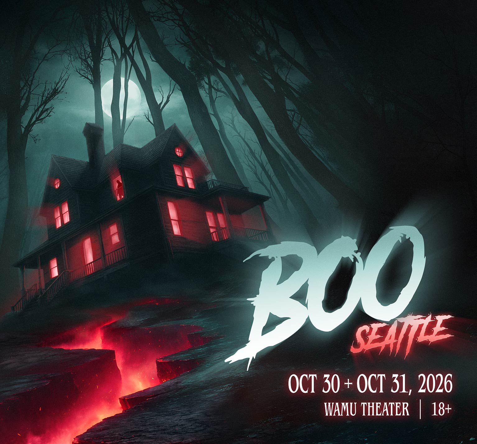 BOO Seattle | October 30 + 31, 2026 | WAMU Theater